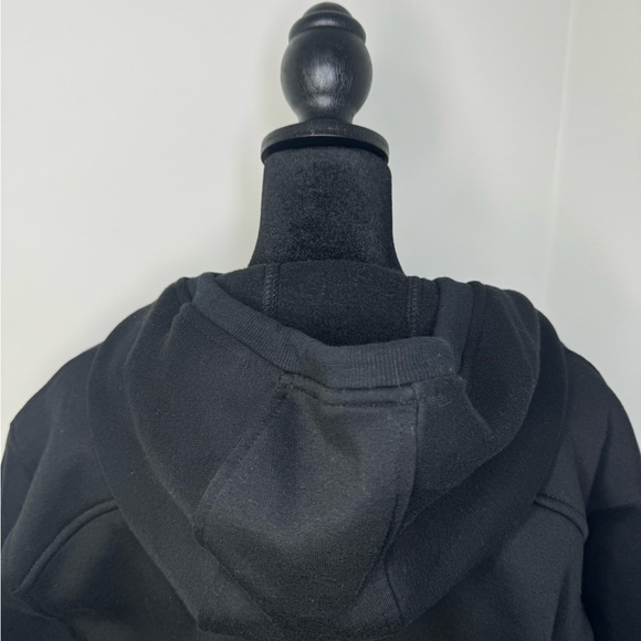 Angle Cult “Good Vibes” Black Hoodie Sweatshirt with Full Zipper Women’s Size L - Picture 3 of 5